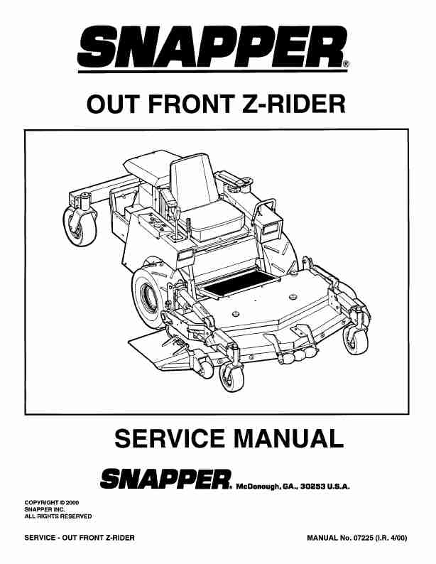 Snapper Lawn Mower 07225-page_pdf